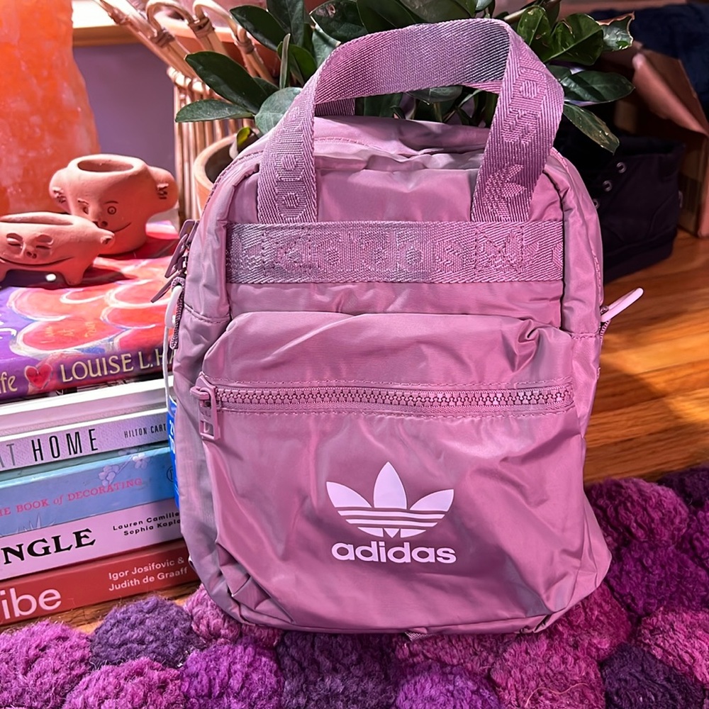 Adidas Wear Two Ways Backpack & Crossbody - Magic Mauve